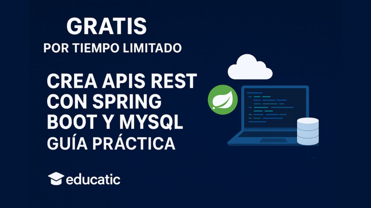 🚀 Curso GRATIS por tiempo limitado: aprende a crear APIs REST con ...