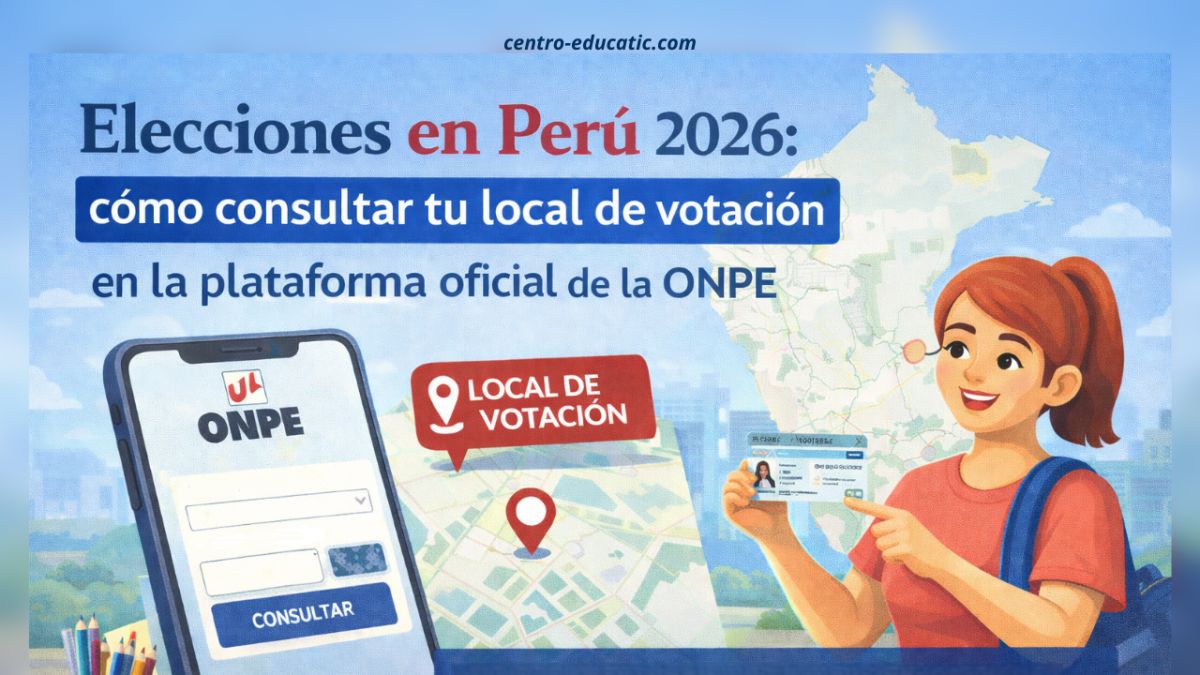 Elecciones Nacionales 2026: Consulta tu local de votación