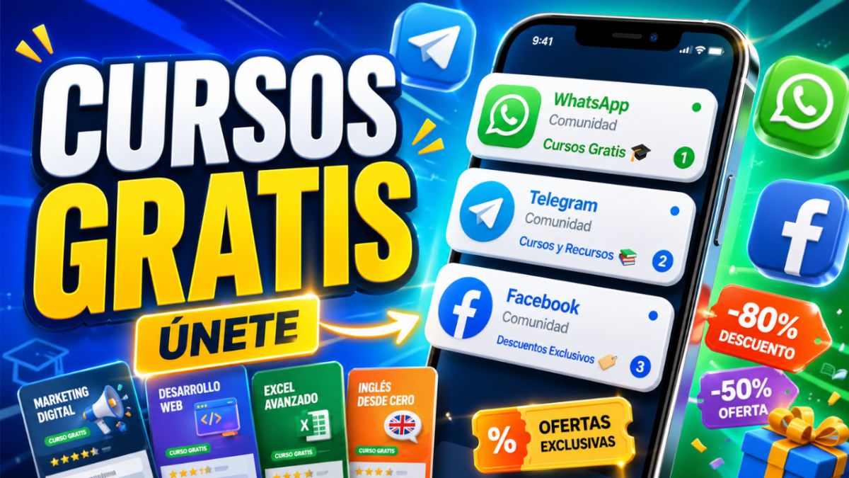 Miles buscan cursos gratis y con descuento: estas comunidades reúnen las mejores oportunidades para aprender online